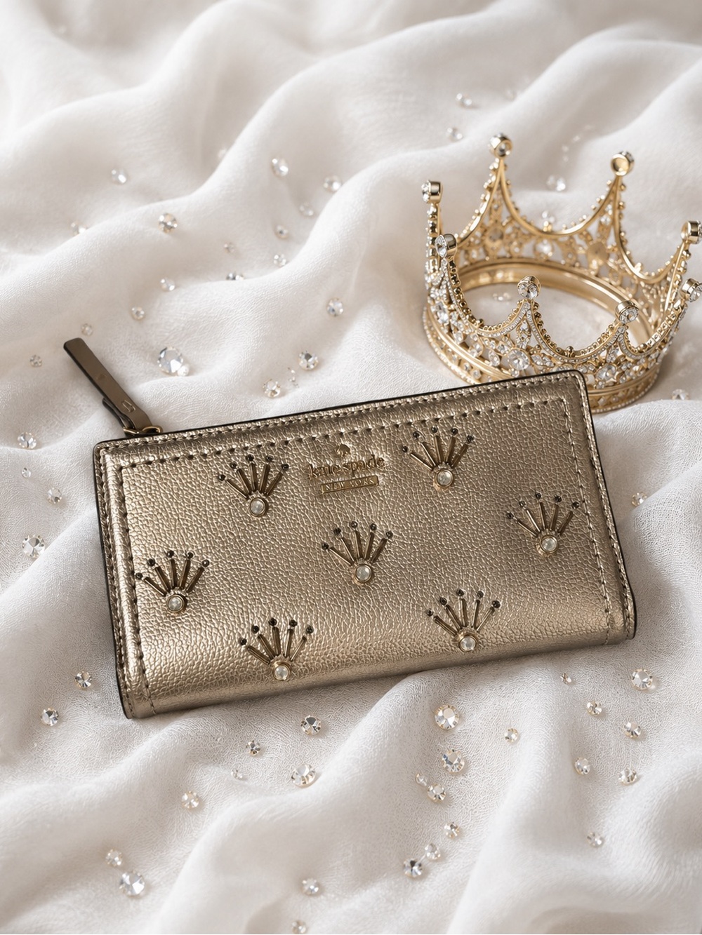 Kate Spade - Patterson Drive Embellished Braylon Wallet MSRP $169